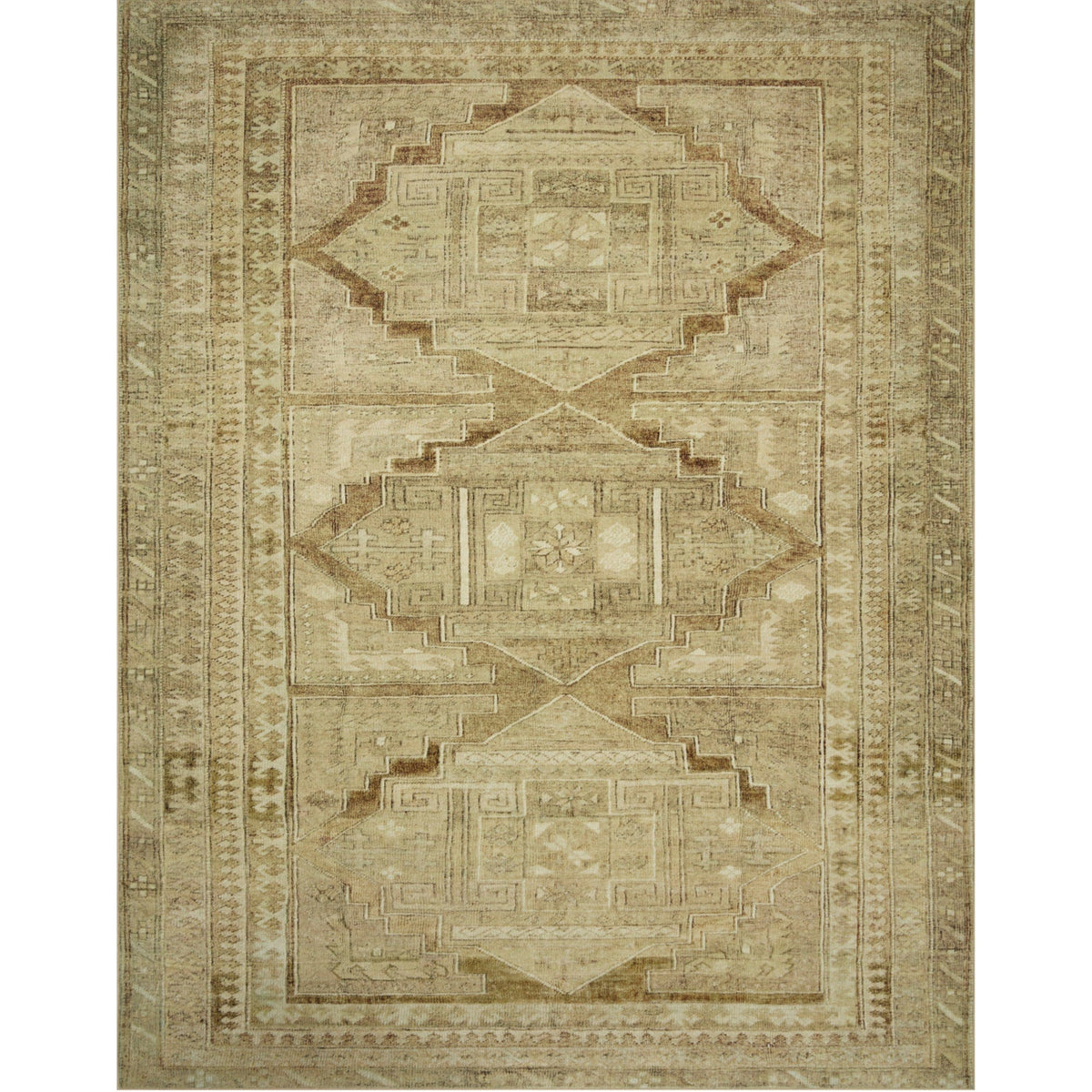 Sinclair Rugs Sinclair Khaki/Tobacco Rug – Meadow Blu