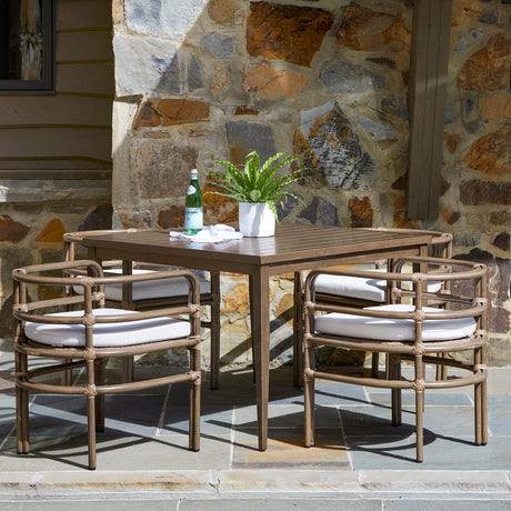 Malibu Arm Chair Outdoor Dining Chairs + Benches