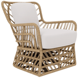 Malindi Outdoor Swivel Lounge Chair Outdoor Furniture FURMALILOSWNT-2ALWH