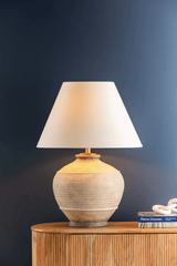 Malta Table Lamp Table + Desk Lamps L1373-ASH 806134897178