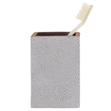 Manchester Bath Collection - Ash Gray Realistic Faux Shagreen Bath Accessory 01MANC-AG-BHSS 8415971521102