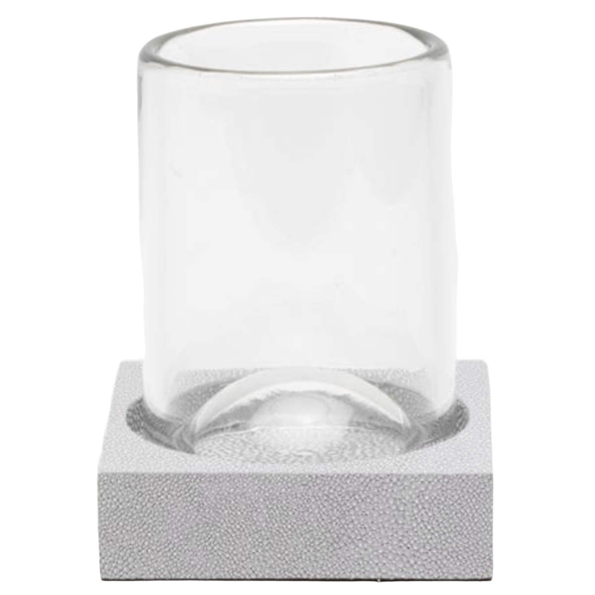 Manchester Bath Collection - Ash Gray Realistic Faux Shagreen Bath Accessory 01MANC-AG-TUSE 8415971522611