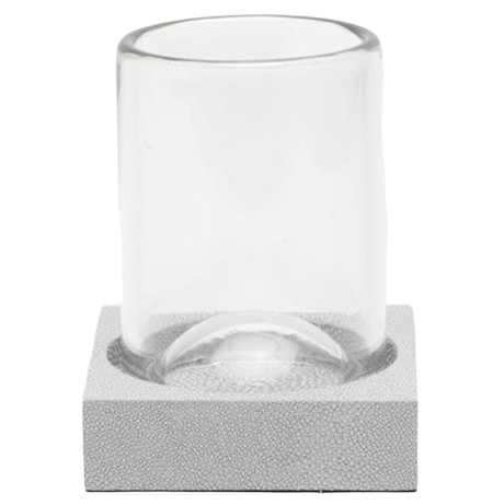 Manchester Bath Collection - Ash Gray Realistic Faux Shagreen Bath Accessory 01MANC-AG-TUSE 8415971522611