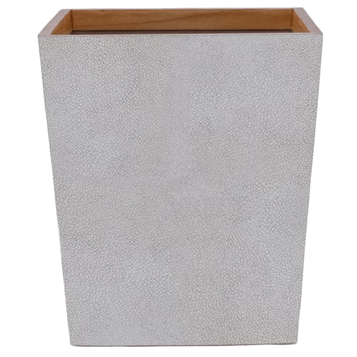 Manchester Bath Collection - Ash Gray Realistic Faux Shagreen Bath Accessory 01MANC-AG-WBST 8415971521201