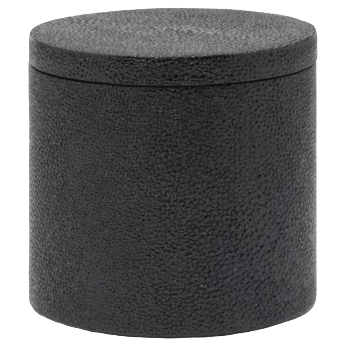 Manchester Bath Collection - Black Realistic Faux Shagreen Bath Accessory 01MANC-BL-CARD 8415971607783