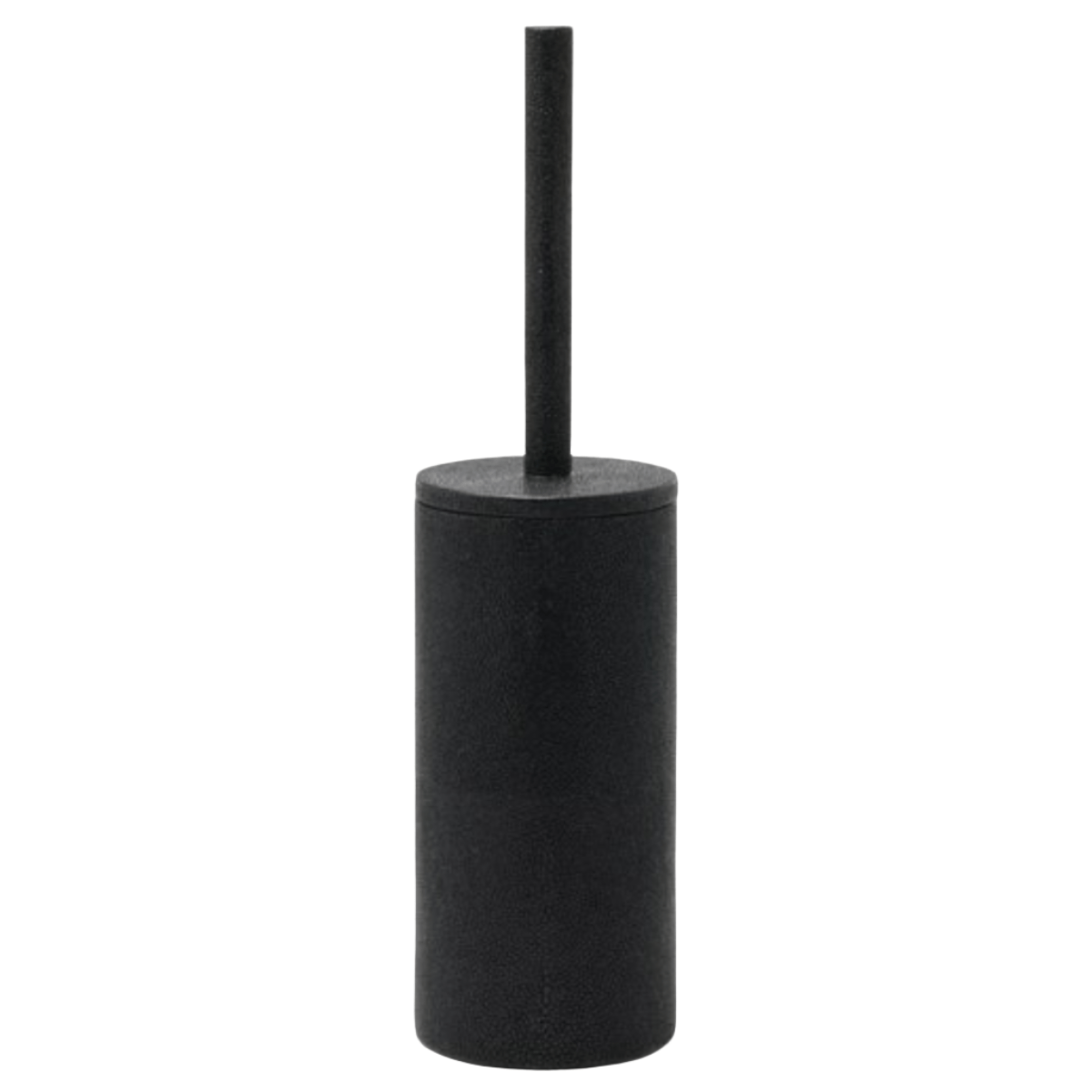 Manchester Bath Collection - Black Realistic Faux Shagreen Bath Accessory 01MANC-BL-TBHRD