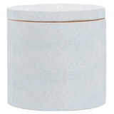 Manchester Bath Collection - Cloud Gray Realistic Faux Shagreen Bath Accessory 01MANC-CG-CARD 8415971521348