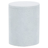 Manchester Bath Collection - Cloud Gray Realistic Faux Shagreen Bath Accessory 01MANC-CG-NCRD 8415971521386