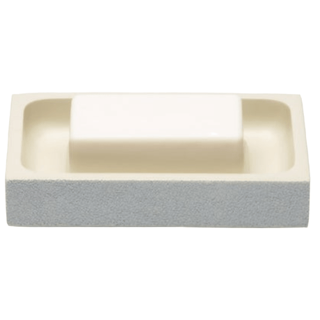 Manchester Bath Collection - Cloud Gray Realistic Faux Shagreen Bath Accessory 01MANC-CG-SDRS 8415971521393