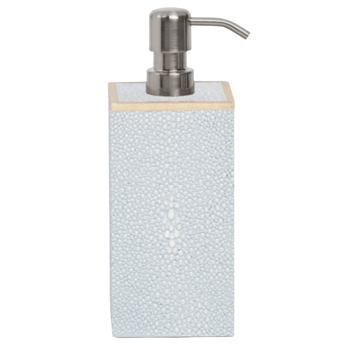 Manchester Bath Collection - Cloud Gray Realistic Faux Shagreen Bath Accessory 01MANC-CG-SPXL 8415971525551