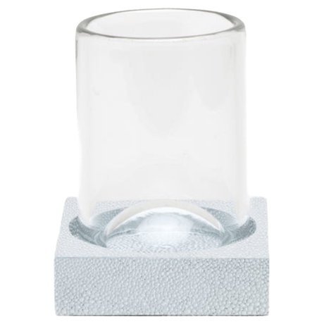 Manchester Bath Collection - Cloud Gray Realistic Faux Shagreen Bath Accessory 01MANC-CG-TUSE 8415971522604