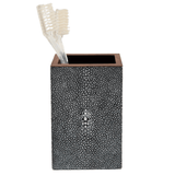 Manchester Bath Collection - Cool Gray Realistic Faux Shagreen Bath Accessory 01MANC-GY-BHSS 8415971504921