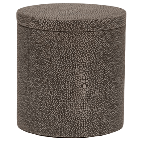 Manchester Bath Collection - Dark Mushroom Realistic Faux Shagreen Bath Accessory 01MANC-MH-CARD 8415971505096