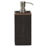 Manchester Bath Collection - Dark Mushroom Realistic Faux Shagreen Bath Accessory 01MANC-MH-SPXL 8415971525537