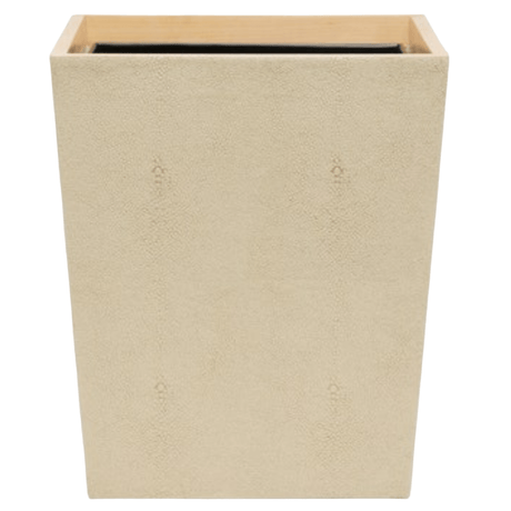 Manchester Bath Collection - Ivory Realistic Faux Shagreen Bath Accessory 01MANC-IV-WBST 8415971505072