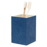 Manchester Bath Collection - Navy Realistic Faux Shagreen Bath Accessory 01MANC-NV-BHSS 8415971505164