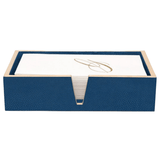 Manchester Bath Collection - Navy Realistic Faux Shagreen Bath Accessory 01MANC-NV-HTTR 8415971519000