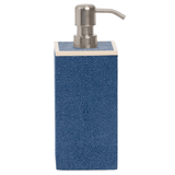 Manchester Bath Collection - Navy Realistic Faux Shagreen Bath Accessory 01MANC-NV-SPXL 8415971525544