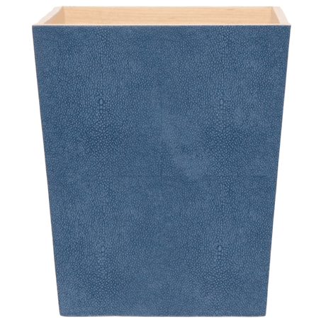 Manchester Bath Collection - Navy Realistic Faux Shagreen Bath Accessory 01MANC-NV-WBST 8415971505232