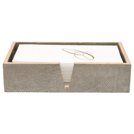 Manchester Bath Collection - Sand Realistic Faux Shagreen Bath Accessory 01MANC-SD-HTTR 8415971515033