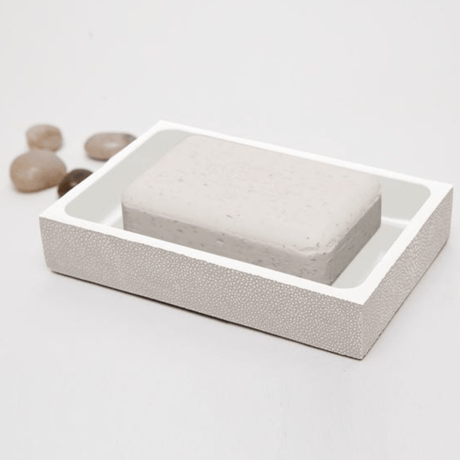 Manchester Bath Collection - Sand Realistic Faux Shagreen Bath Accessory 01MANC-SD-SDRS 8415971505263