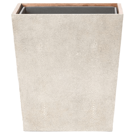 Manchester Bath Collection - Warm Silver Realistic Faux Shagreen Bath Accessory 01MANC-WS-WBRT 8415971523144