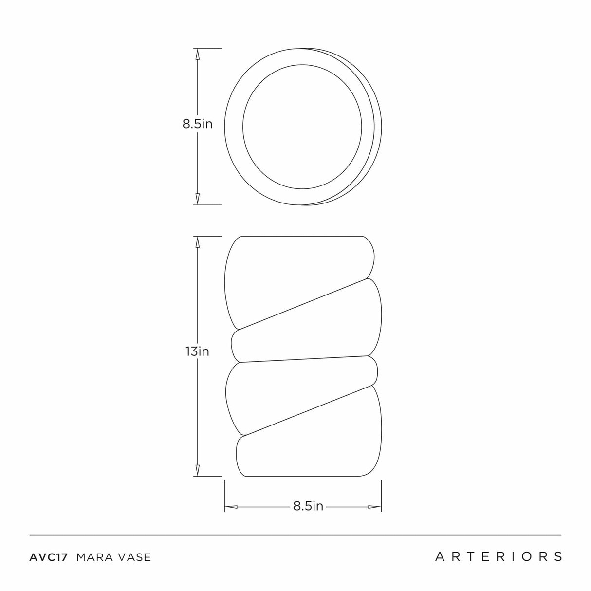 Mara Vase Vases AVC17