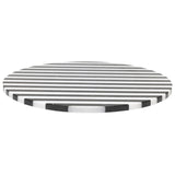 Marceau Black/White Striped Lazy Susan Kitchen Accessory BP006053 08415971058943