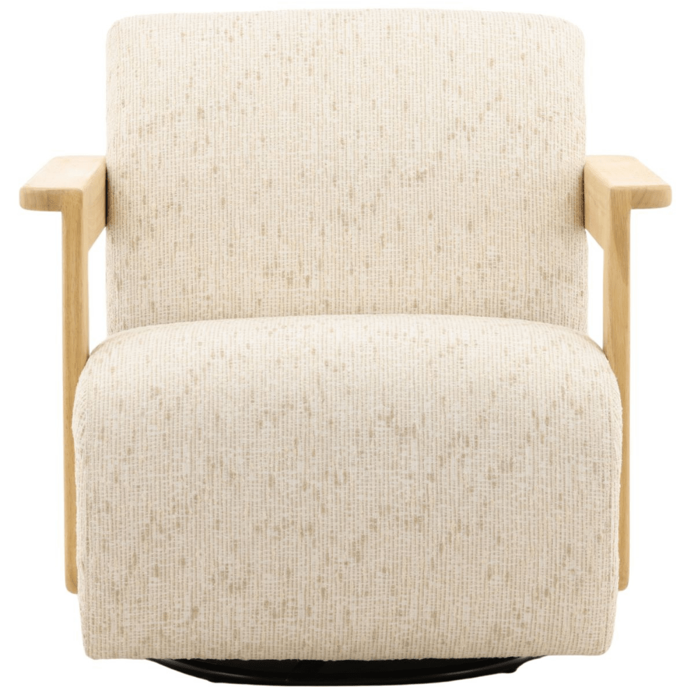 Marcos Glider Chair Accent Chair DOV39021-CREM