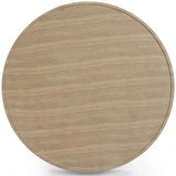 Marcy Indoor/Outdoor Round Coffee Table Outdoor Coffee Tables