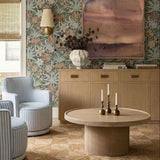 Marcy Indoor/Outdoor Round Coffee Table Outdoor Coffee Tables