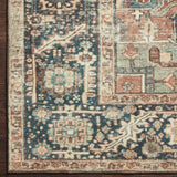 Margot Rug - Terracotta/Lagoon Area Rug