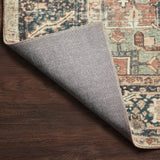 Margot Rug - Terracotta/Lagoon Area Rug