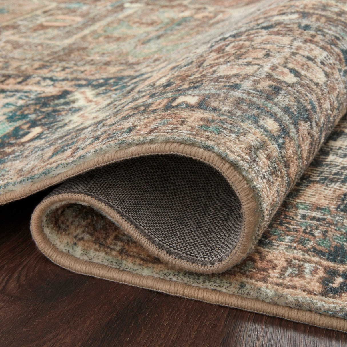 Margot Rug - Terracotta/Lagoon Area Rug MARGMAT-02TCLJ2339 885369607097