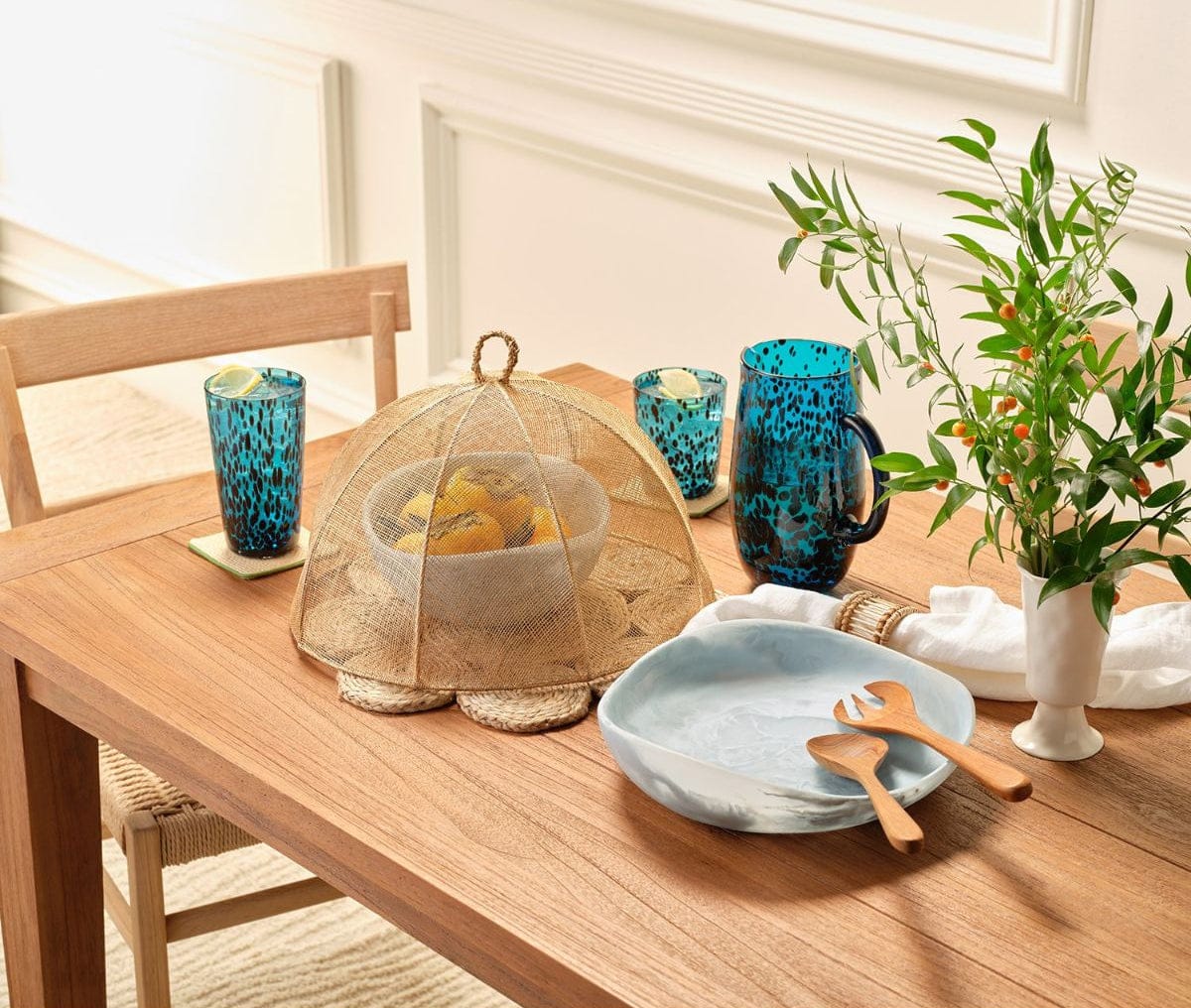 Marisol Natural Placemat (Pack of 4) Kitchen + Table Linens BP006356 08415971060038