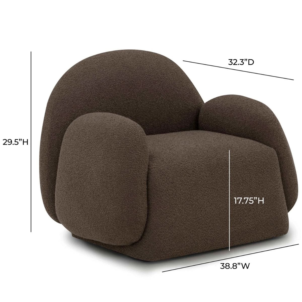 Marius Accent Chair Occasional + Accent Chairs