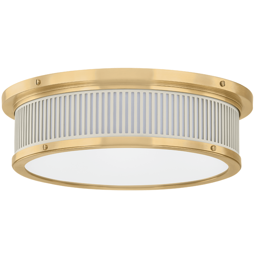 Mark D. Sikes Ashdown Round Flush Mount Flush Mount MDS1901-AGB/OW 806134984434