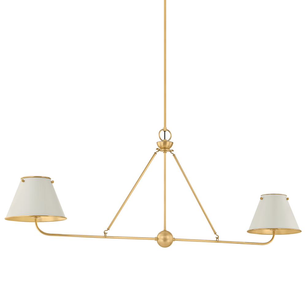 Mark D. Sikes Burghley Linear Chandelier Chandelier MDS2001-AGB/OW 806134984519