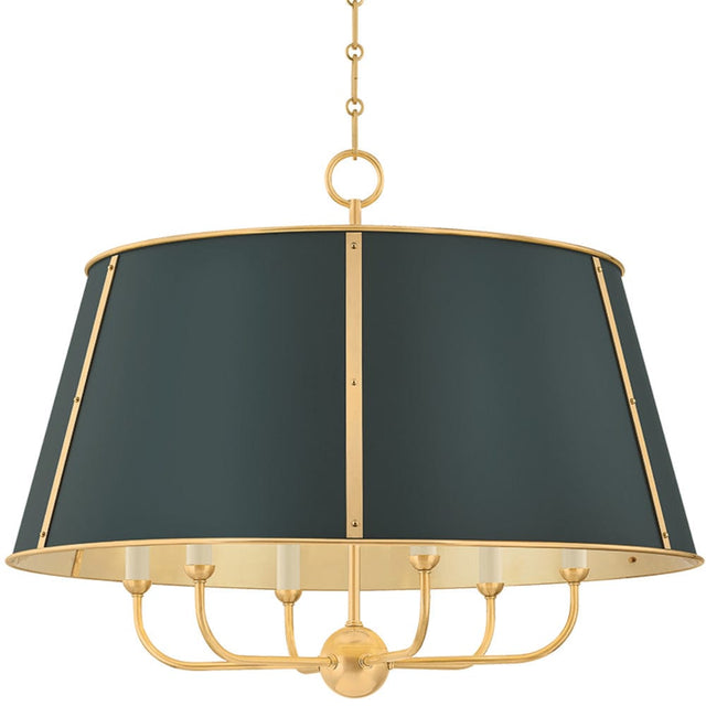 Mark D. Sikes Cambridge Chandelier Chandelier MDS121-AGB/SSG 806134984052