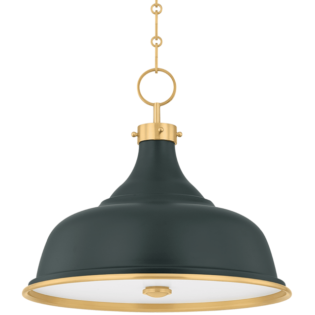 Mark D. Sikes Painted No. 1 Pendant Pendant Lighting MDS300-AGB/SSG 806134985073