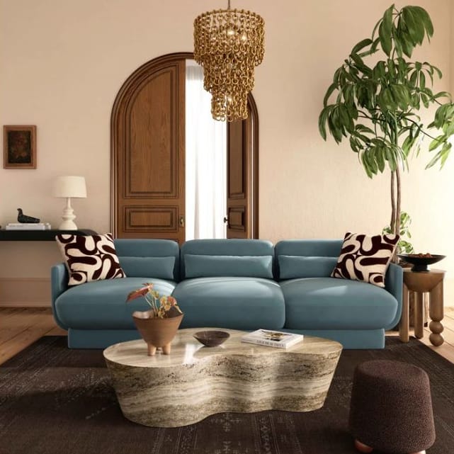 Mason Velvet Sofa Sofa