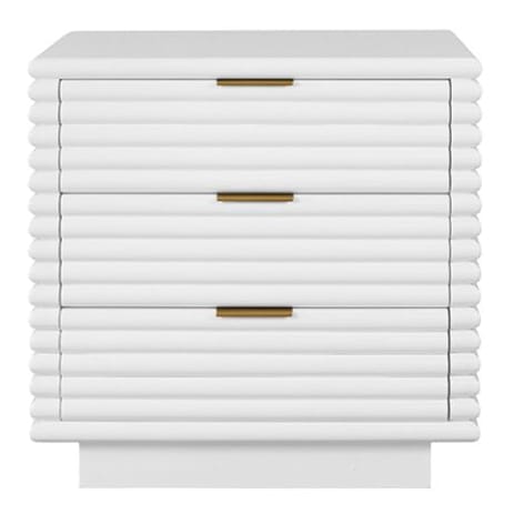 Mateo Side Table Nightstands + Bedside Tables MATEO WH 607629024716