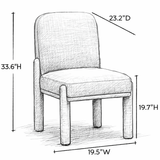 Maureen Dining Chair Dining Chairs + Benches
