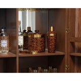 Maximilian Faux Tortoise/Gold Bar Collection Drinkware