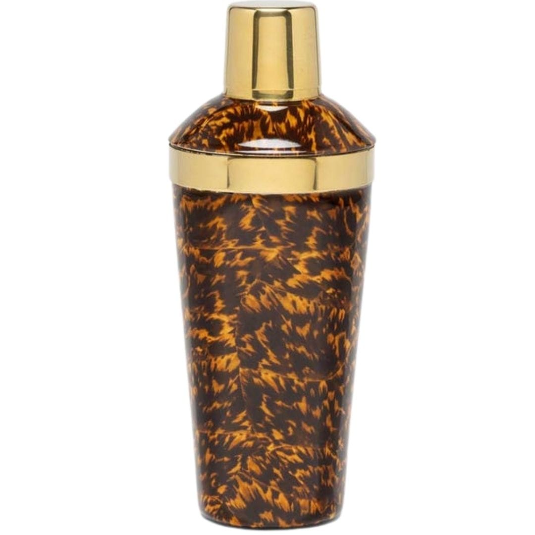 Maximilian Faux Tortoise/Gold Bar Collection Drinkware BP006186 08415971058806