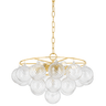 Megan Molten Mimi Small Chandelier Chandelier H711806A-AGB 806134948733