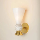 Megan Molten Mona Wall Sconce Wall Sconces H908101-AGB 806134948658