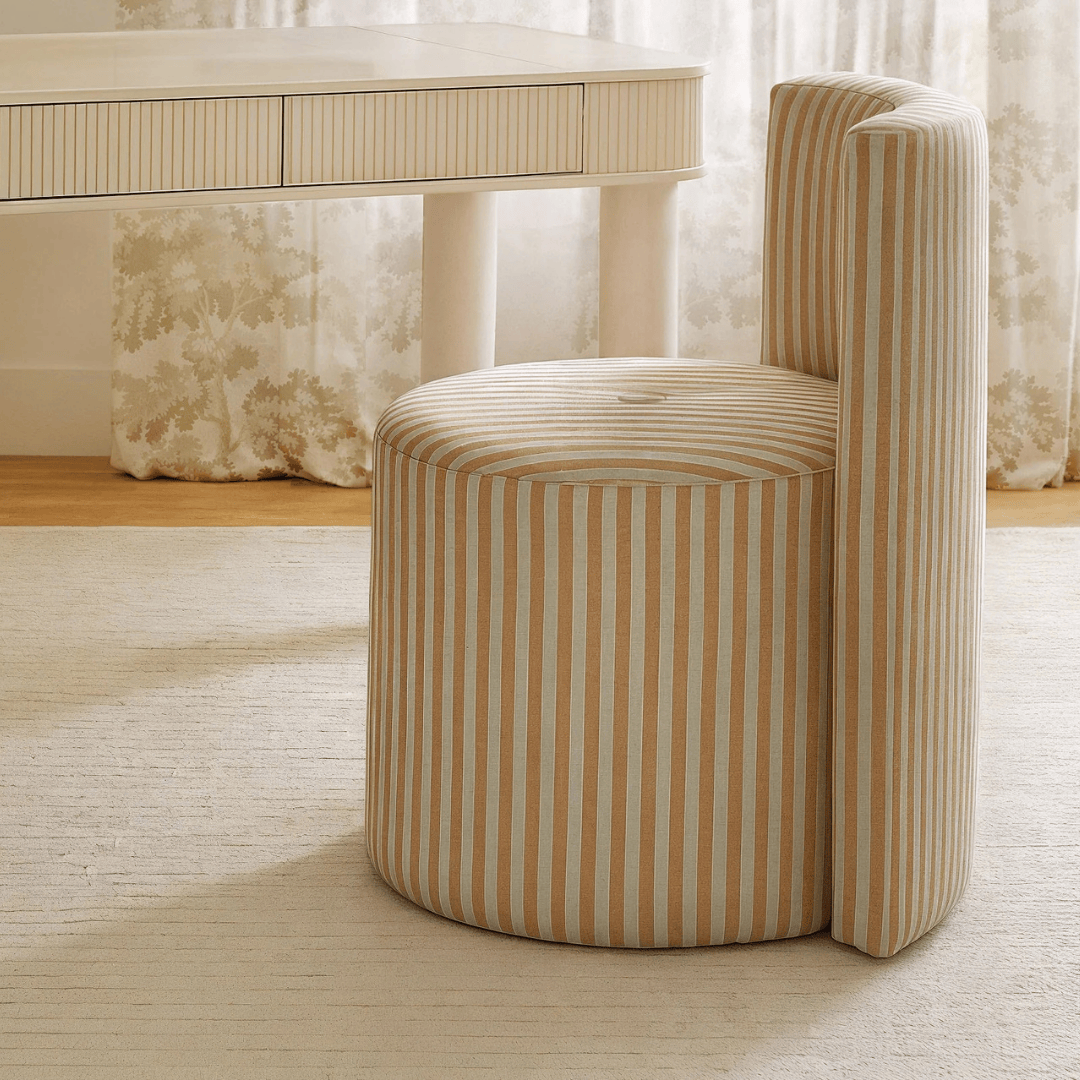 Melissa Striped Rolling Desk Chair Desk Chairs