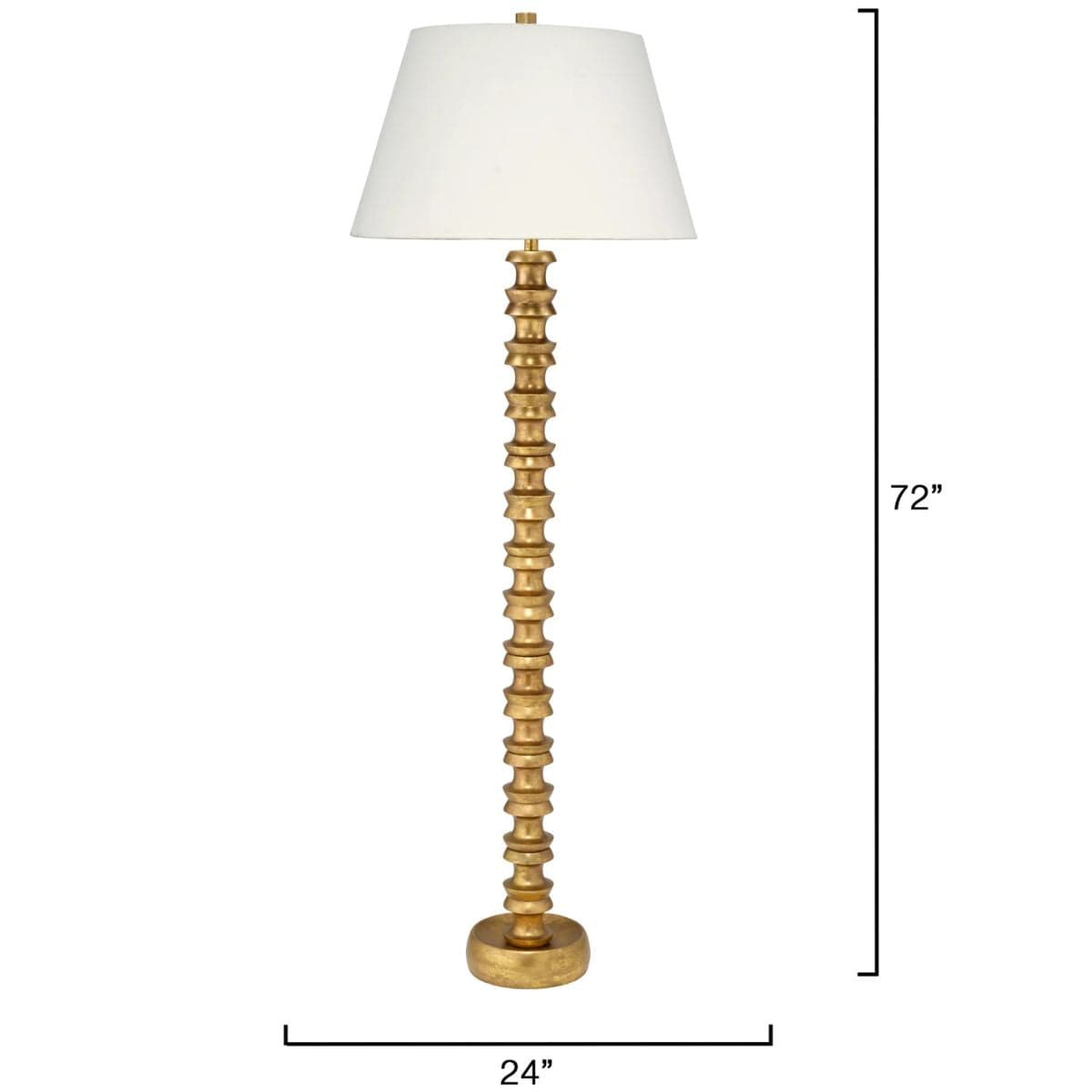 Melrose Floor Lamp Floor Lamps 1MELR-FLGO 688933041965
