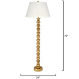Melrose Floor Lamp Floor Lamps 1MELR-FLGO 688933041965